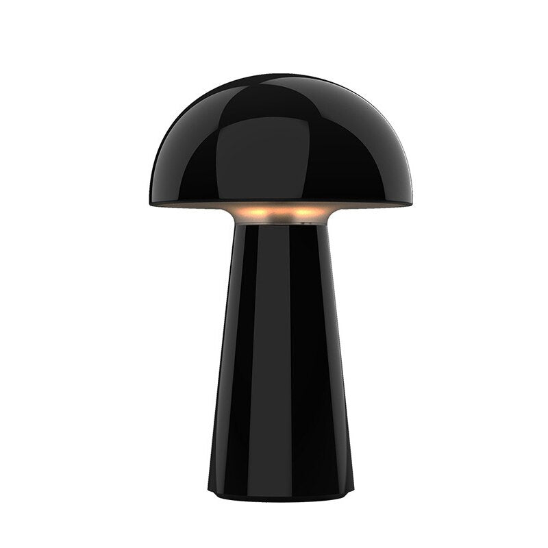 LED Table Lamp Creative Mushroom Night Light Outdoor Light With Touch Switch Bedside Lamp For Bedroom Home Illumination Decor