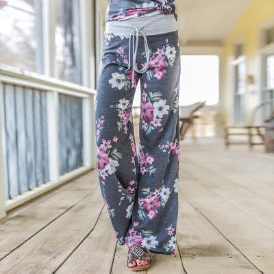 Large Plus Size Palazzo Joggers Women's Pants Female Sports Pants For Women Trousers Wide Leg Pant High Waist Sweatpants Baggy