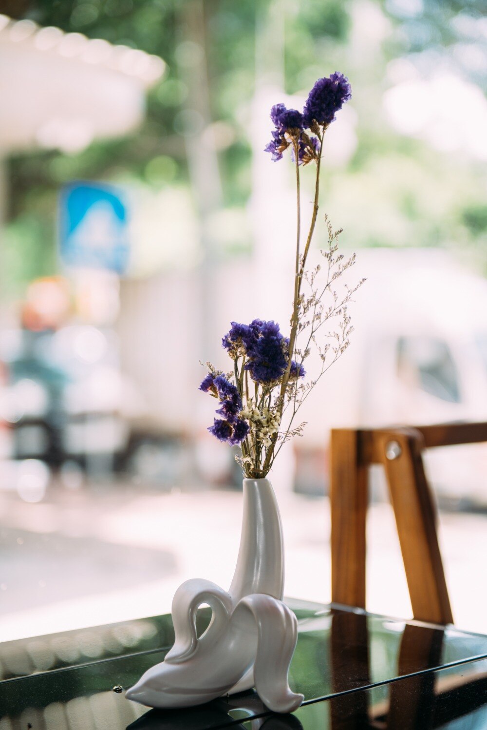 Ceramic Vase Home Decor Flower Pots Planters Gold Banana Furnishing Kitchen Restaurant Decoration Vase