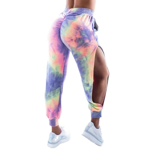 Women Casual Sport Pants Solid Running Jogger Pants Female Solid Tracksuit Elastic Waist Ladies Sweatpants Baggy Trousers