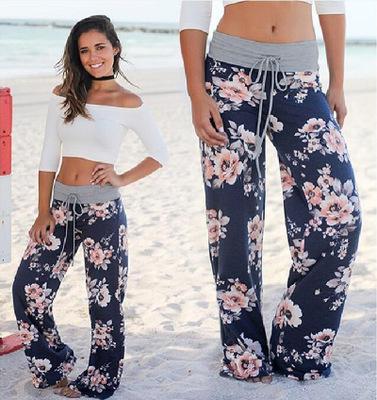Large Plus Size Palazzo Joggers Women's Pants Female Sports Pants For Women Trousers Wide Leg Pant High Waist Sweatpants Baggy
