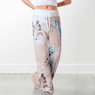 Large Plus Size Palazzo Joggers Women's Pants Female Sports Pants For Women Trousers Wide Leg Pant High Waist Sweatpants Baggy